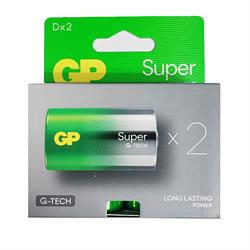 BLISTER 2 PILAS R20 GP13AETA21-2GSB2