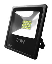 FOCO LED EXTERIOR CUADRADO LED 20W 6500K 81.762/20/DIA