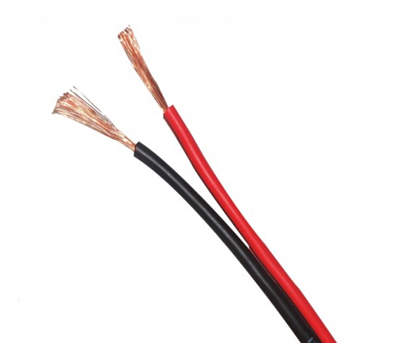 Cable hilo musical rojo y negro 2x1 PVC
