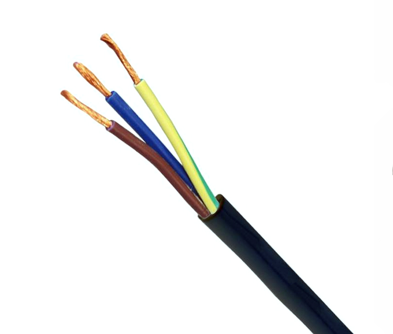 CABLE MANGUERA ELECTRICA 3 X 2.50 mm NEGRO