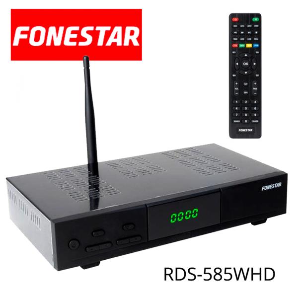 SINTONIZADOR FONESTAR RDS-585WHD SAT FHD WIFI RECEPTOR TV SATÉLITE…
