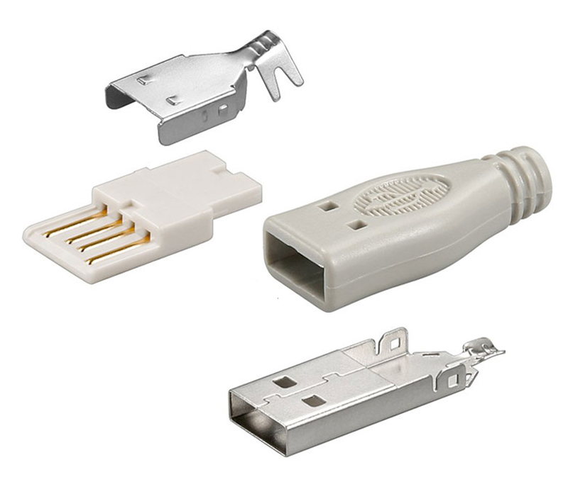 CONECTOR USB A MACHO