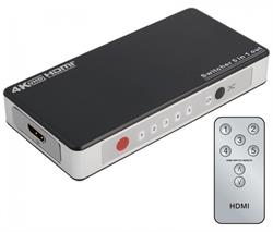 SELECTOR HDMI 5 ENTRADAS Y 1 SALIDA 5X1 4K ACTVH005