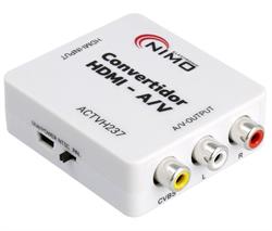 CONVETIDOR HDMI A  3 RCA ACTVH237