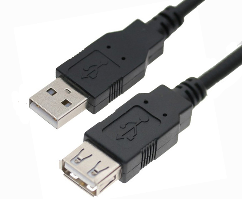 CONEXION USB TIPO A MACHO-HEMBRA 3.00 mts