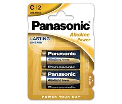 BLISTER 2 PILAS ALKALINAS LR14 PANASONIC